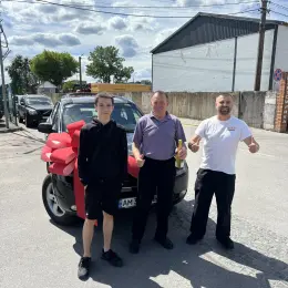 Hyundai Santa Fe II 2.2 л. Дизель 2006 года Черный