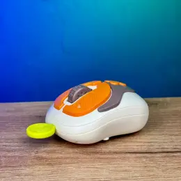 Развивающая игрушка в виде компьютерной мышки с музыкой, звуками и подсветкой
