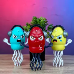 Танцующая игрушка-кальмар с подсветкой, музыкой и парогенерацией HJ 1038-1