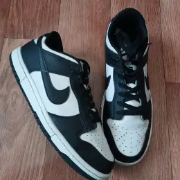 Кросівки Nike Dunk Low, чорно-білі, розмір 44