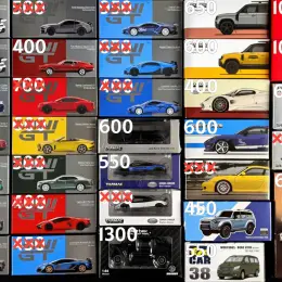 Коллекционные модели автомобилей Mini GT, Tarmac Works, Pop Race