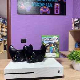 Xbox One S з дисководом та грою Minecraft