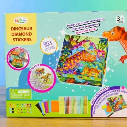Набір для творчості "Dinosaur Diamond Stickers" 953 деталі