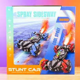 Машинка на радіокеруванні Stunt Car Spray Sidesway з парогенератором та підсвічуванням