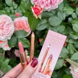 Набір для губ Charlotte Tilbury Pillow Talk Fair - олівець та помада