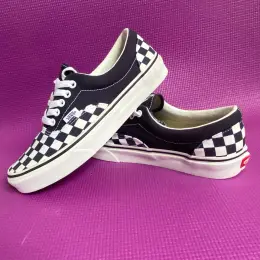 Кеды Vans Unisex Era Checkerboard Blue