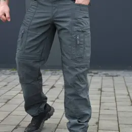 Штани тактичні карго YINREN 4.0 Grey