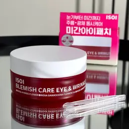 ISSOI Blemish Care Eye & Wrinkle Patch гідрогелеві патчі для очей з рожевою водою