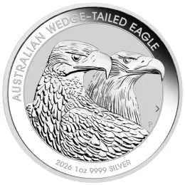 Австралійський орел 2026 1oz 9999 Silver