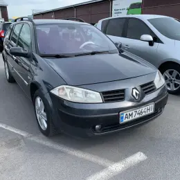 Renault Megane 2004 Дизель 1.9л Сірий