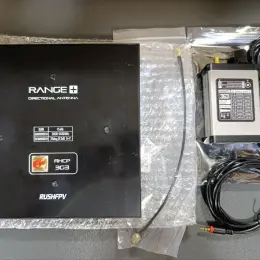 Комплект відеоприймач RUSHFPV 3.3GHz VRX 16CH без DVR з патч-антеною RUSHFPV 3.3G RHCP 15dBi