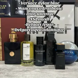 Парфуми на розпив: Bvlgari Tygar, Dior Sauvage EDP, YSL Myslf EDP, Versace Dylan Blue, Mancera Cedrat Boise, Carolina Herrera 212 VIP, Lacoste L12.