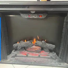 Електрокамін FLAME 33EFU04GRS