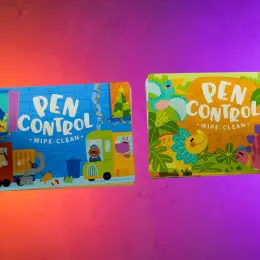 Логічні книжки "Pen Control" з маркером "пиши-стирай"