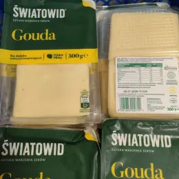 Сир Swiatowid "Гауда" нарізка 300 г