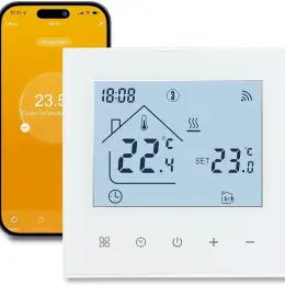 BEOK TDR89W-WIFI-EP White - розумний WiFi терморегулятор для теплої підлоги