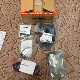 Маска протигаз Avon FM50 Twinport розмір М з фільтрами CBRN