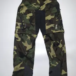 Велосипедні штани-шорти трансформери Gore Bike Wear Windstopper Military розмір L