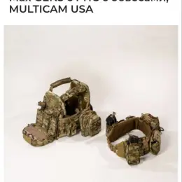 Комплект плитоноска Skillet Max GEN3 с РПС с обвесами, MULTICAM USA
