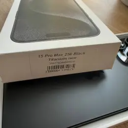 iPhone 15 Pro Max 256 Black Titanium new