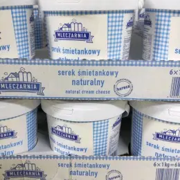 Крем-сир Mleczarnia śmietankowy naturalny 400г