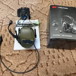 Активні навушники 3M Peltor ComTac VIII з мікрофоном та кабелем
