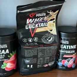 Спортивное питание Evolution Power: Whey Protein Cocktail, BCAA, Creatine Monohydrate