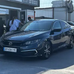 Honda Civic X покоління (FL) 2020 2.0 л. Сірий
