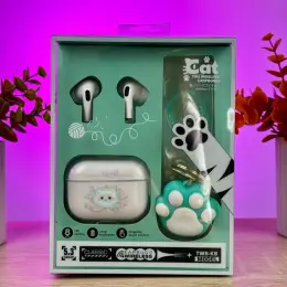 Беспроводные наушники TWS-K8 Bluetooth 5.3 с зарядным кейсом и брелоком