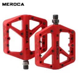 Педалі Meroca FreeRide Nylon червоні для MTB, All-Mountain