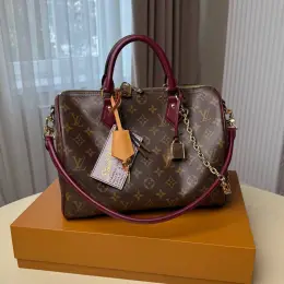 Louis Vuitton Speedy 30 Monogram Canvas Handbag