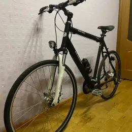 Велосипед Black Cross Bike Manufactur ручна збірка алюмінієва рама L-XL