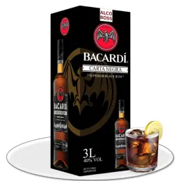 Bacardi Carta Negra Superior Black Rum 3L