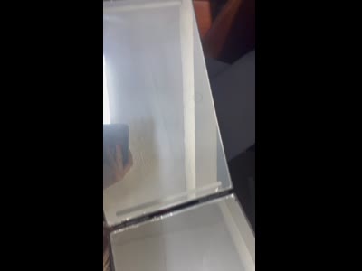 Дзеркало для стрижки з підсвіткою 3 частини, USB, 19,5x93 см (дефект: розбите)