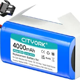 Запасний акумулятор CITYORK 4000 mAh для роботів-пилососів Eufy та Ecovacs