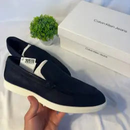 Чоловічі сині лофери Calvin Klein Jeans