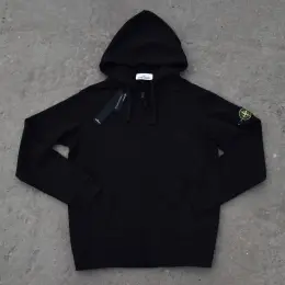 Stone Island Зіп Худі чорний