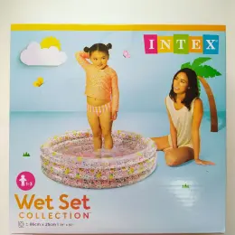Надувной бассейн Intex Wet Set Collection 86см х 25см