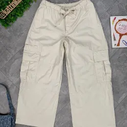 Штани-карго G A P кольору слонової кістки EUR XL / 52-54