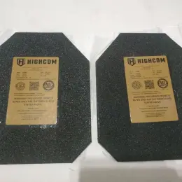 Бронеплити HighCom AR600 NIJ Level III 10x12 SC