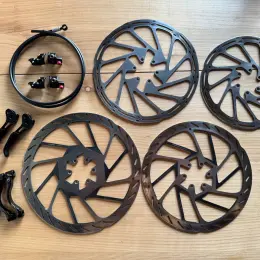 Ротор Sram Centrline 180, 203 мм, гідролінія, адаптери, курки Sram Maven
