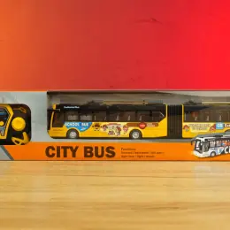 Тролейбус на радіокеруванні City Bus 1:32 з підсвічуванням та музикою