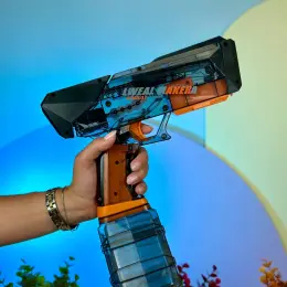 Автоматический бластер для мыльных пузырей "CyberGun" SQ 07 A