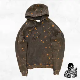 STONE ISLAND OFF DYE HOODIE