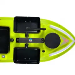 Кораблик на радіокеруванні ZV6 GPS Жовтий 12000 mAh 12V для завезення підгодовування