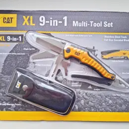 Мультитул CAT XL 9-in-1 з чохлом