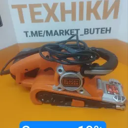 Шліфувальна машина BLACK DECKER KA88 Стрічкова 720 Вт