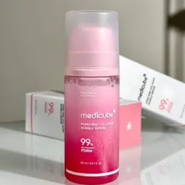 Medicube PDRN Pink Collagen Bubble Serum 95 ml