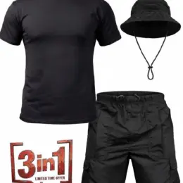 Літній тактичний комплект 3 в 1 (Olive)