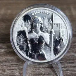 Монета "Валькірія Хільдегард" Germania 2022 1 oz Ag999.9 5 Mark